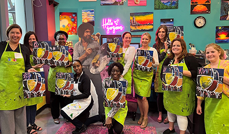 Women's Paint &amp; Sip Event